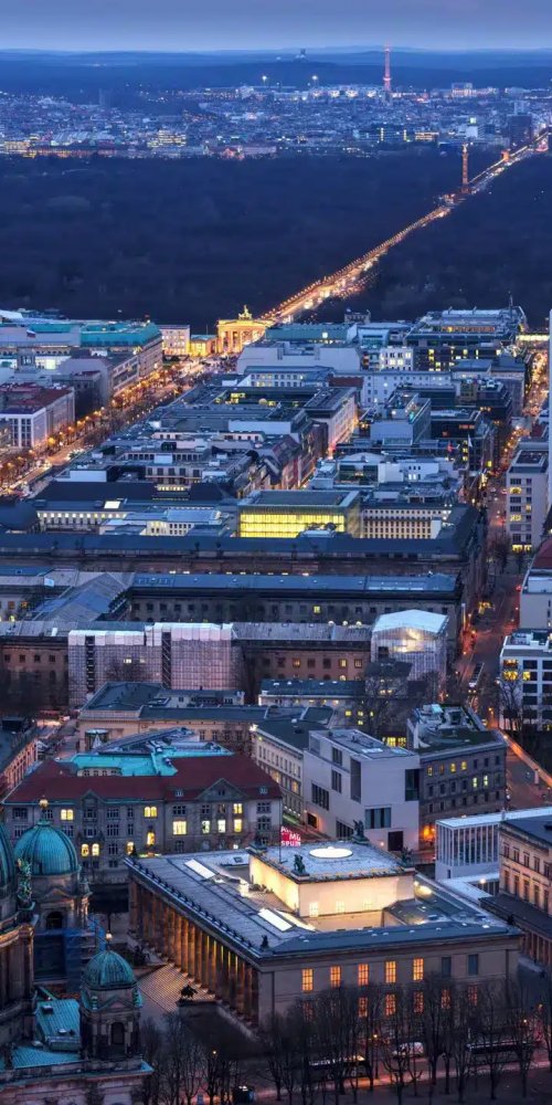 Empty tram in Berlin at off-peak hour