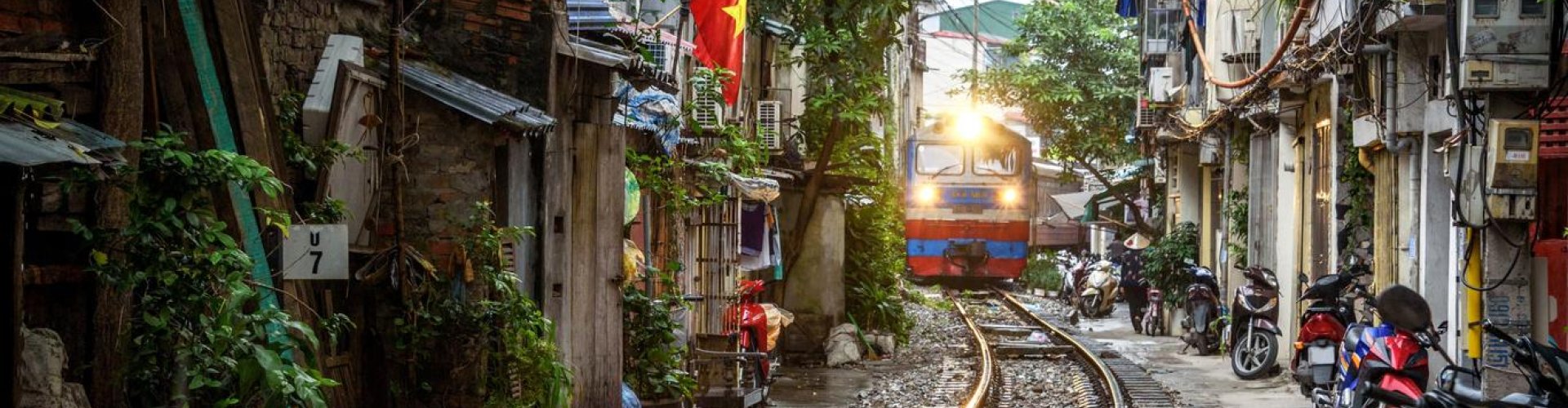 Hanoi public transport scene