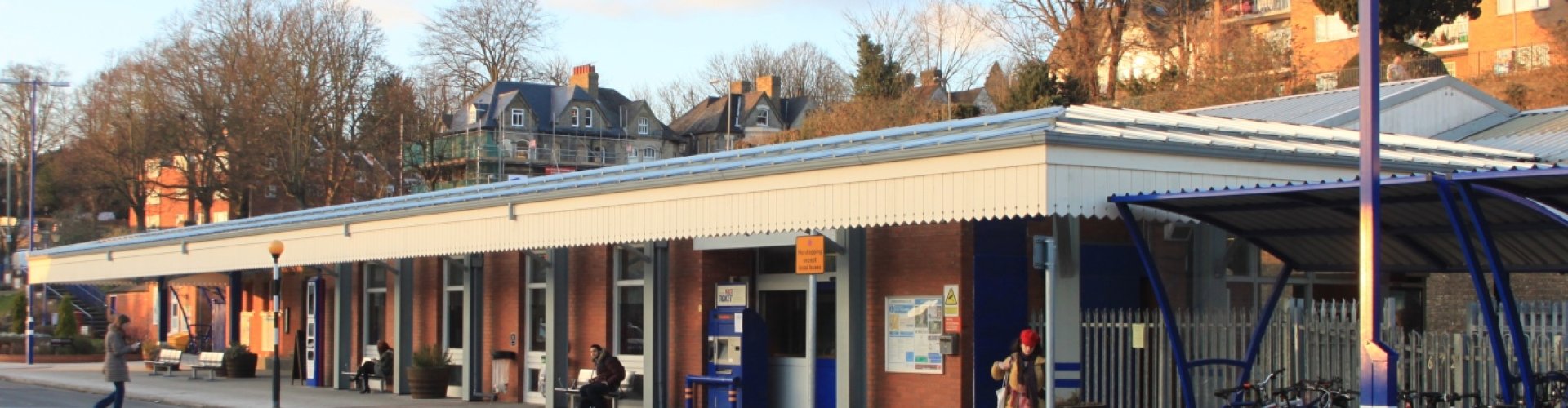 High Wycombe transport hub busy with commuters