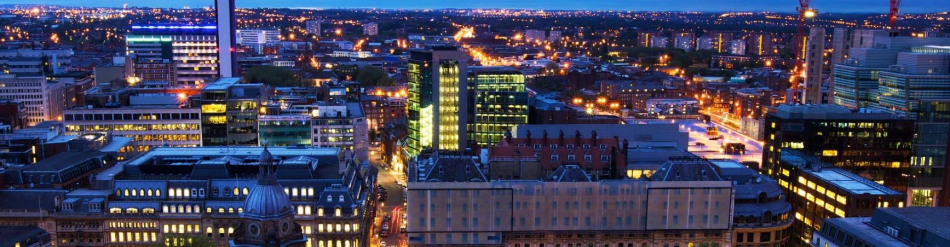 Birmingham tram and busy public transport station