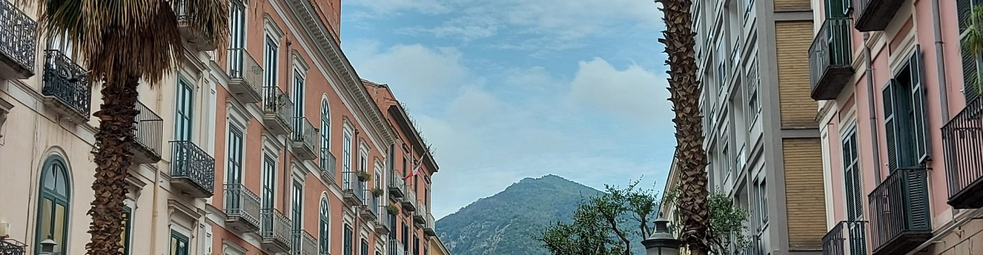 Salerno public transport scene