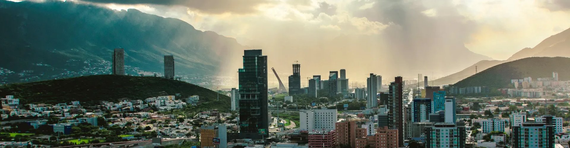 Monterrey metro station busy entrance