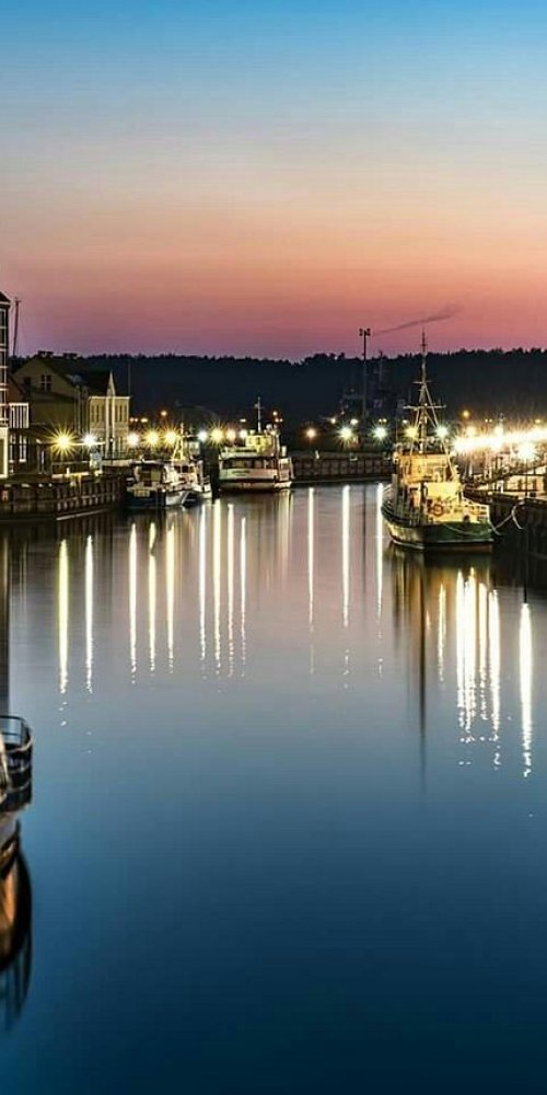 Klaipėda tram interior during rush hour