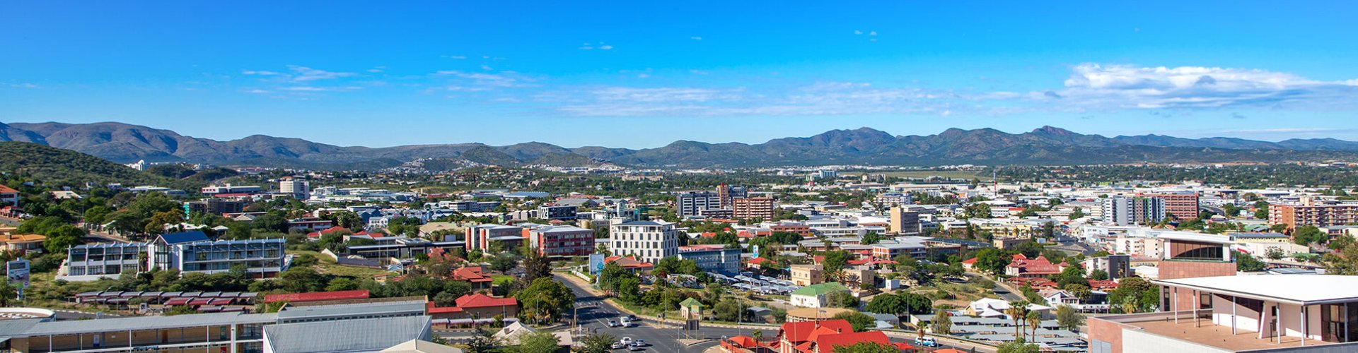 Windhoek city public transport scene