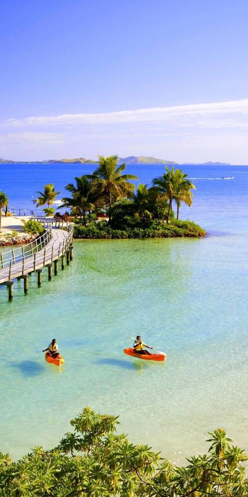 Commuters during peak hour in Nadi