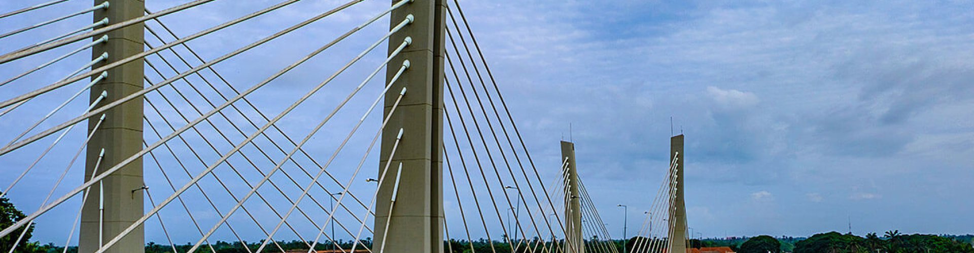 Night tram on cobblestone street in Benguela