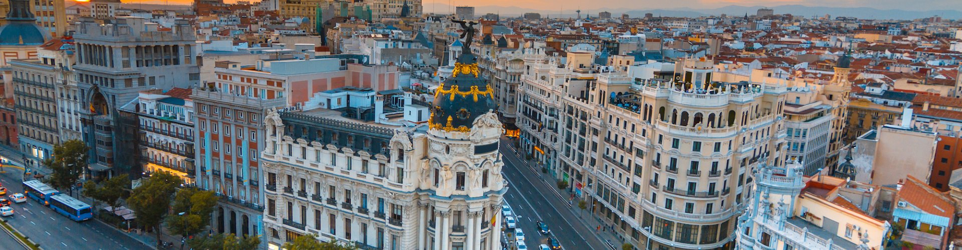 Metro station interior Madrid