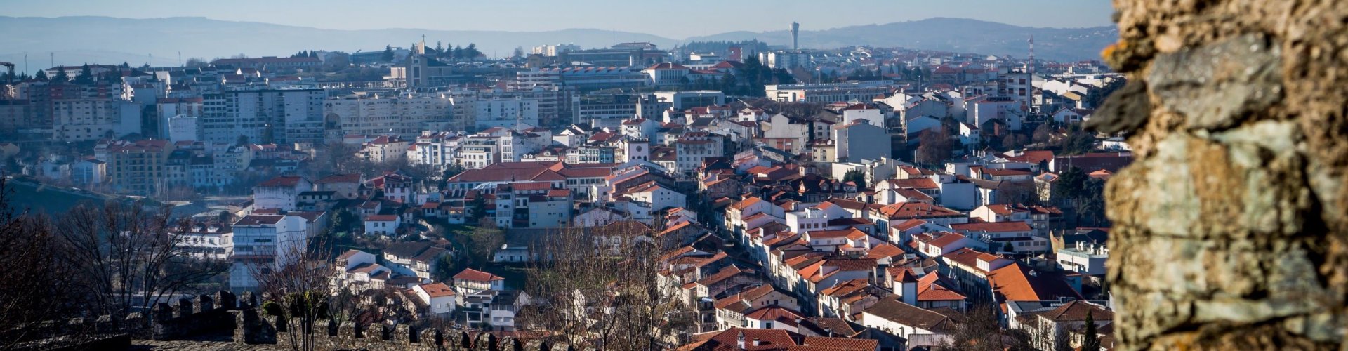 Bragança tram and bustling station