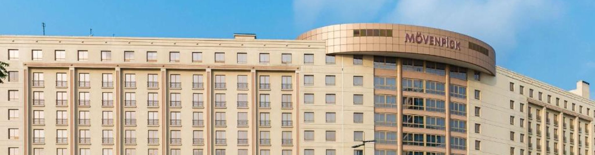 Night tram on cobblestone street in Accra