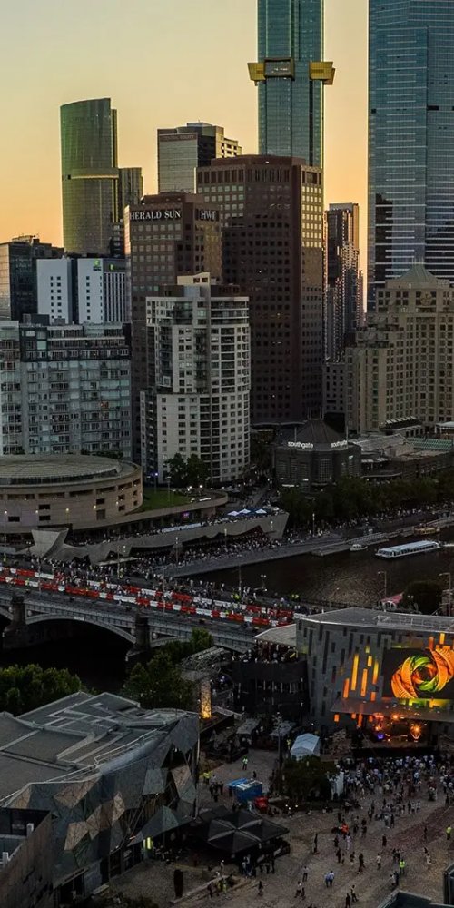 Melbourne tram interior during off-peak