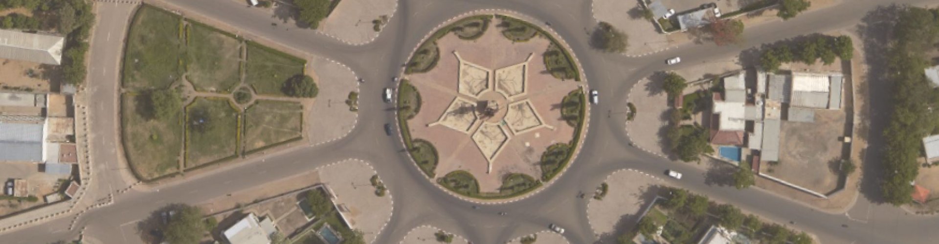 Bustling public transport scene in Ndjamena