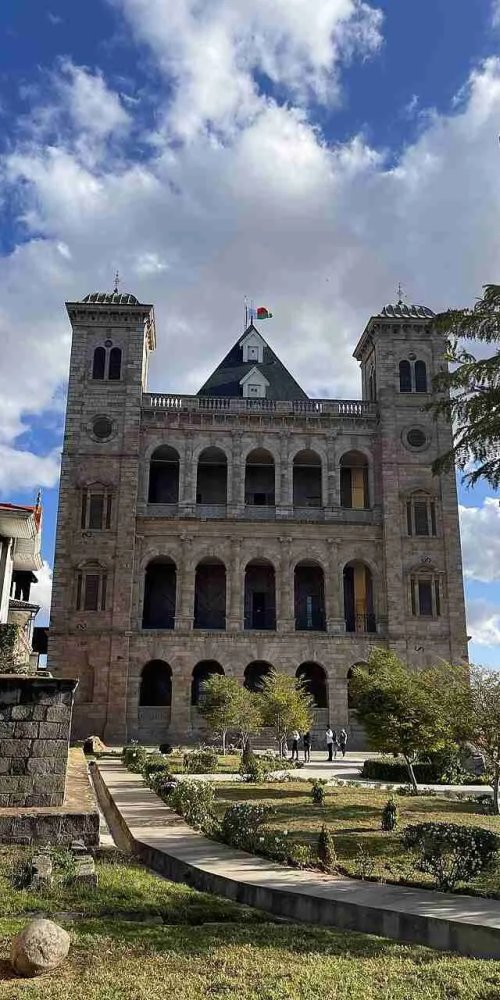 Crowded metro train interior in Antananarivo