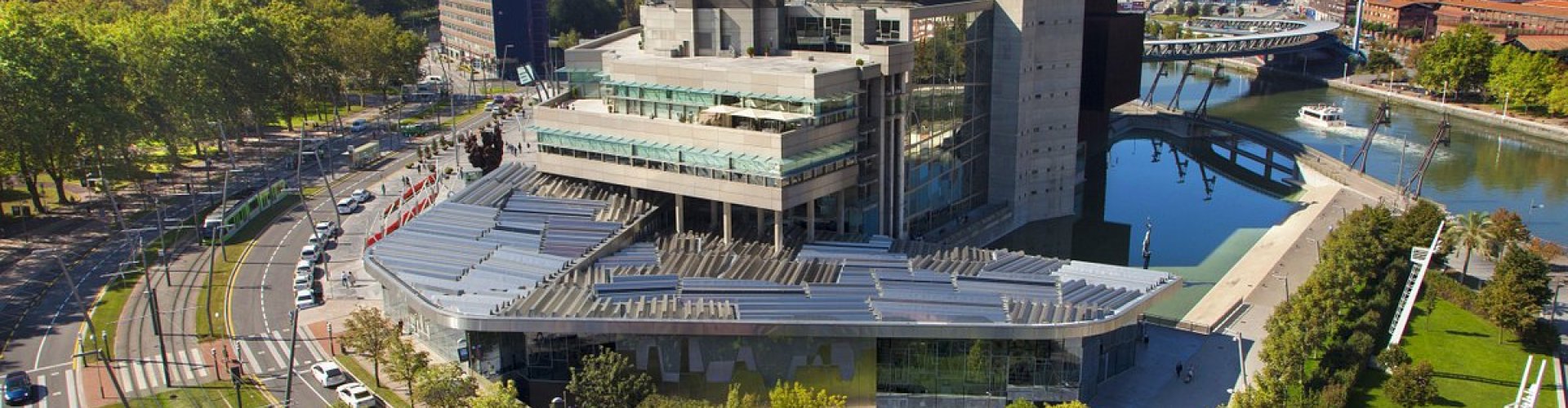 Bilbao metro station with passengers
