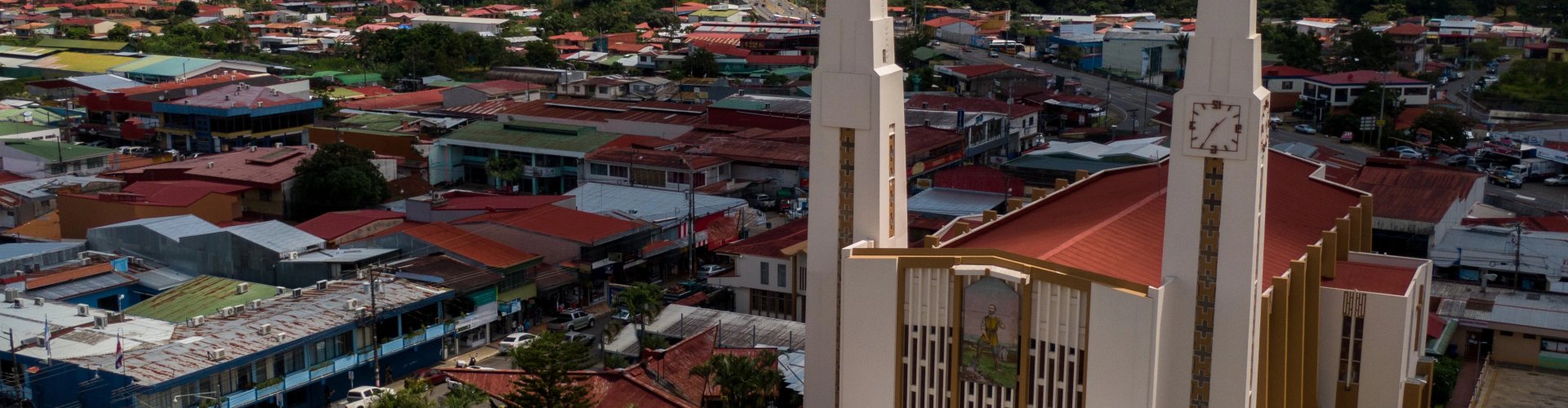 Alajuela public transport scene