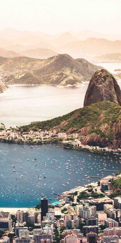 Quiet metro carriage during off-peak in Rio