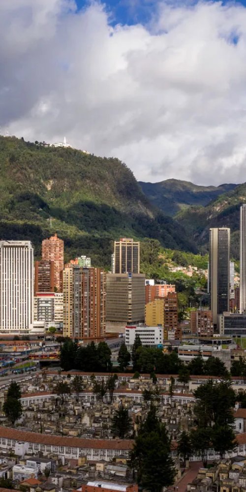 Inside a Bogotá metro carriage during rush hour