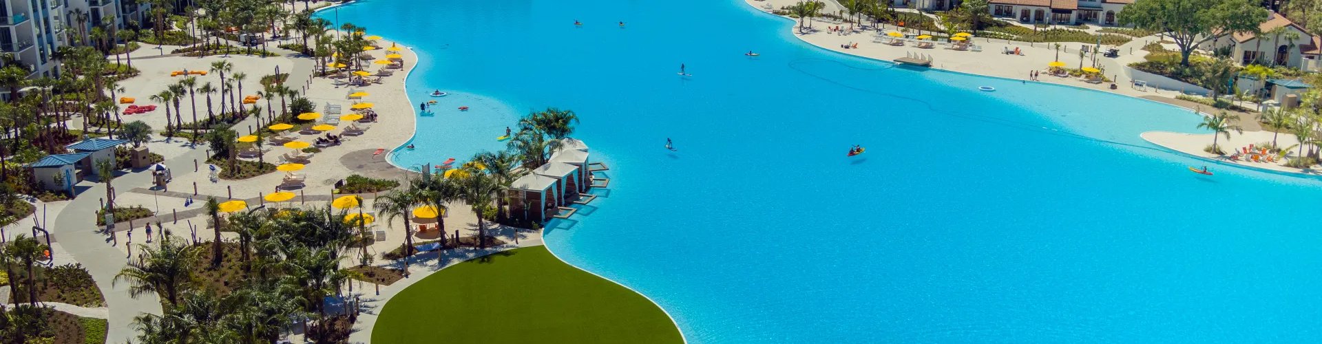 Orlando transport hub interior with passengers