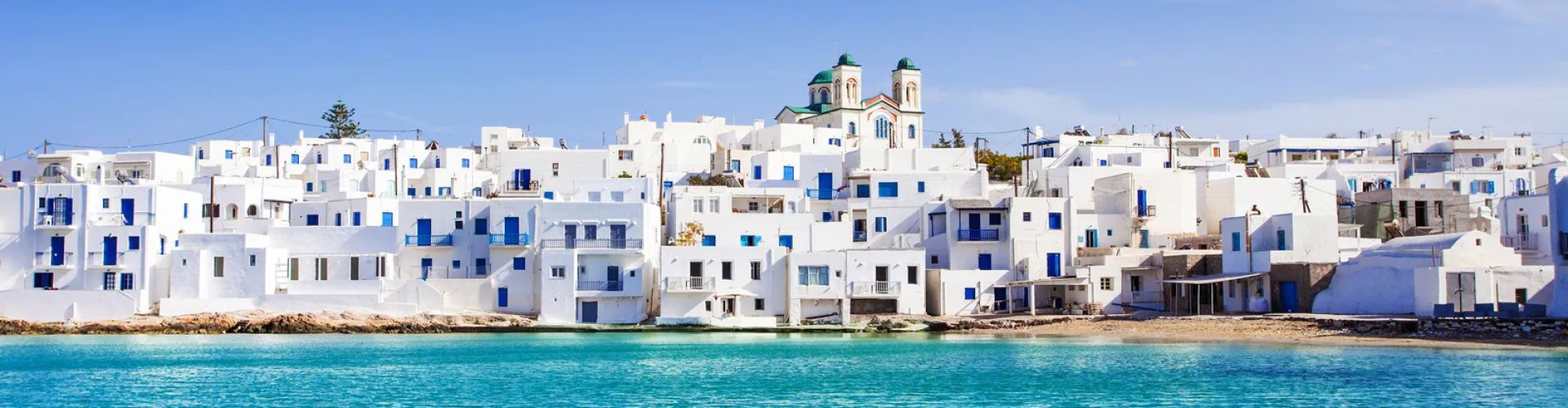 Páros public transport scene