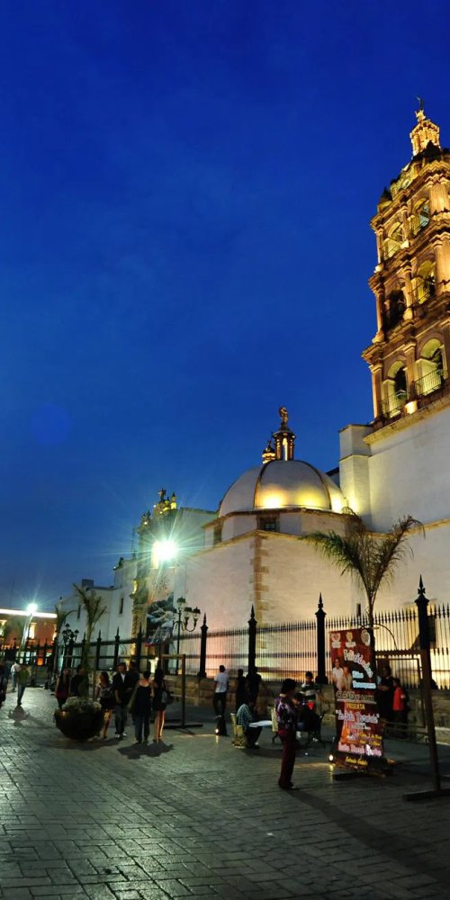 Passenger enjoying a tram ride in Durango