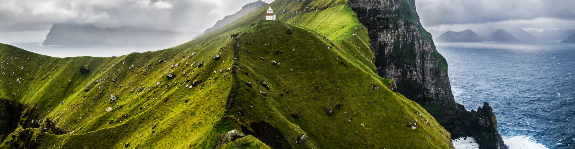 Faroe Islands public transport scene